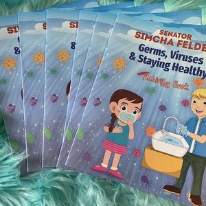 Activity book Convid-19 5 pages toy 6 books